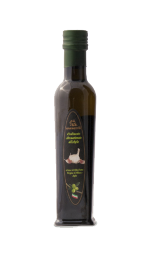 Olio EVO all'Aglio Olio extra vergine di oliva, Bassano, EVO, freddo, Aglio